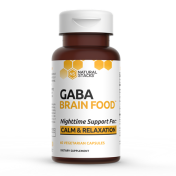Natural Stacks - GABA Brain Food - 60 capsules